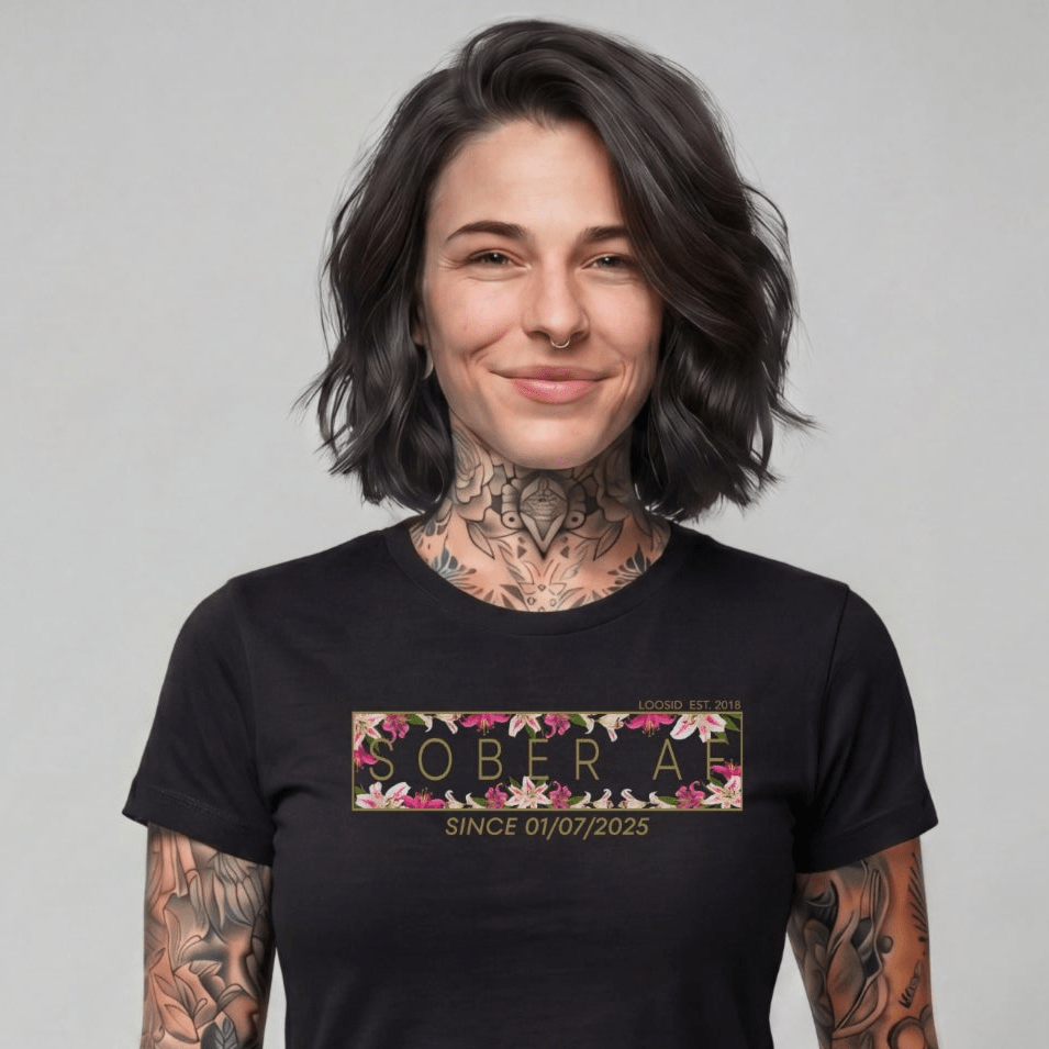 Sober T Shirt | Women's Sober AF Tee