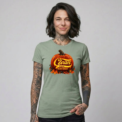 Clean T Shirt | Women's Clean Since Pumpkin