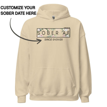 Recovery Hoodie | Women's Sober AF Flower