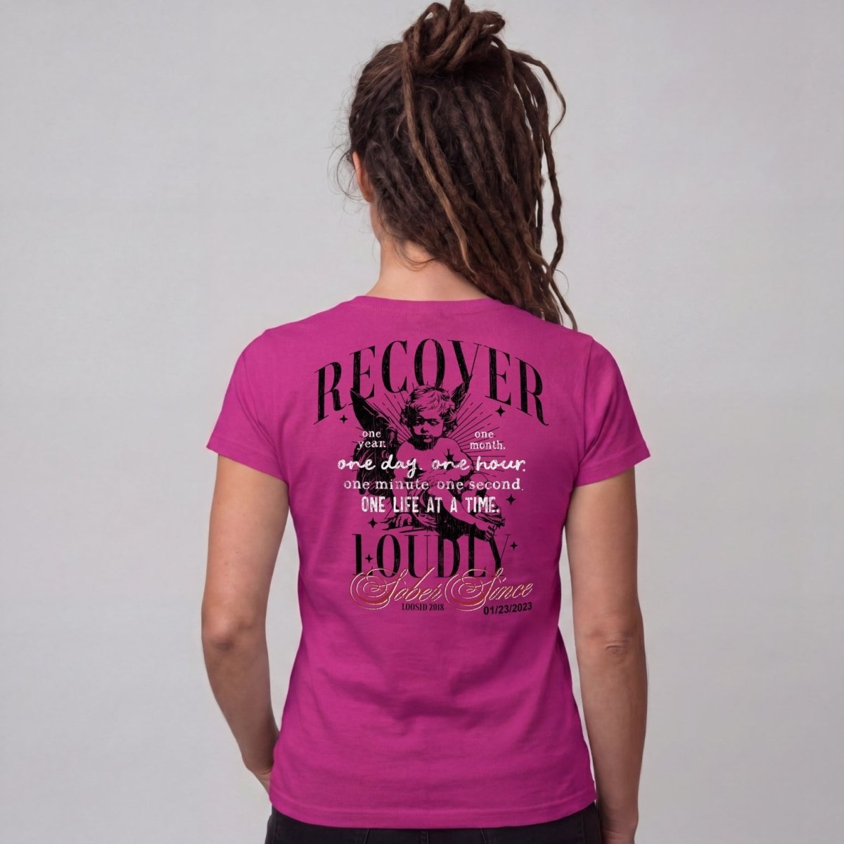 Recovery T Shirt | Women's Recover Loudly Limited-Edition