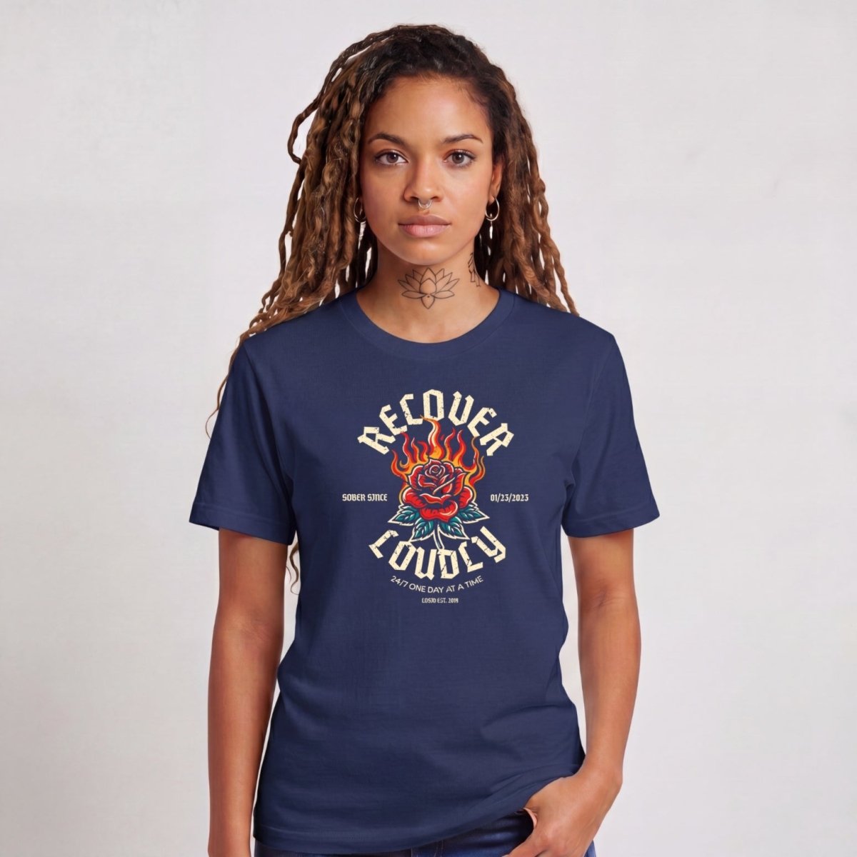 Sober T Shirt | Women's Recover Loudly