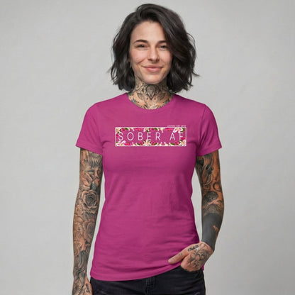Sober T Shirt | Women's Sober AF Lily