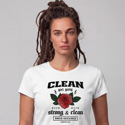 Clean T Shirt | Clean Girl Gang – Strong & Clean