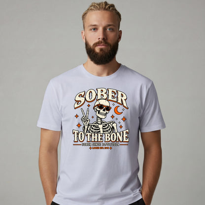Sober T Shirt | Men's Sober To The Bone