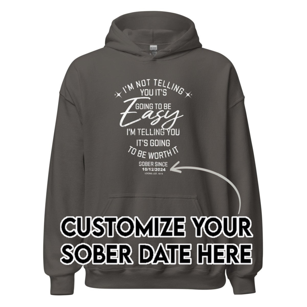 Recovery Hoodie | Unisex I'm Not Telling