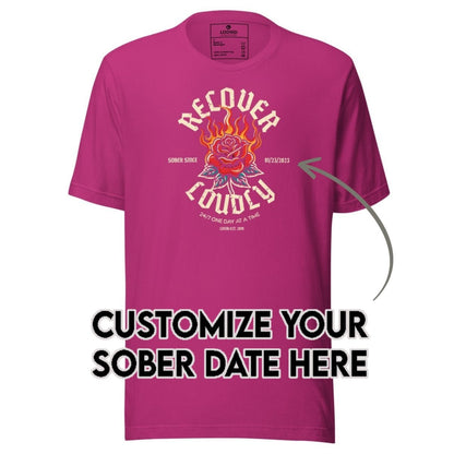 Sober T Shirt | Women's Recover Loudly