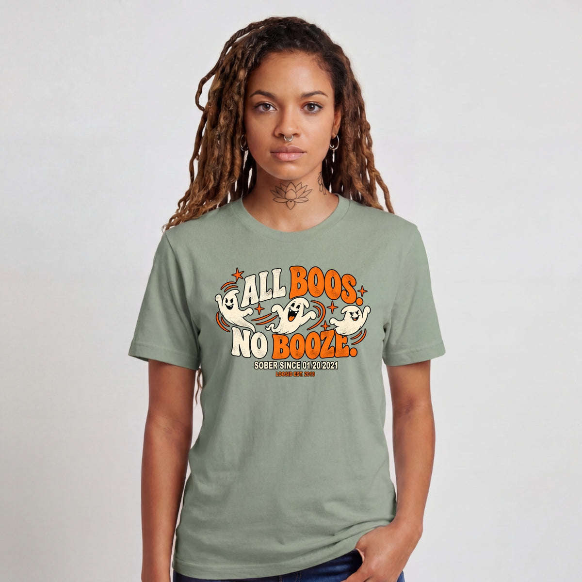 Sober T Shirt | Women's All Boos No Booze