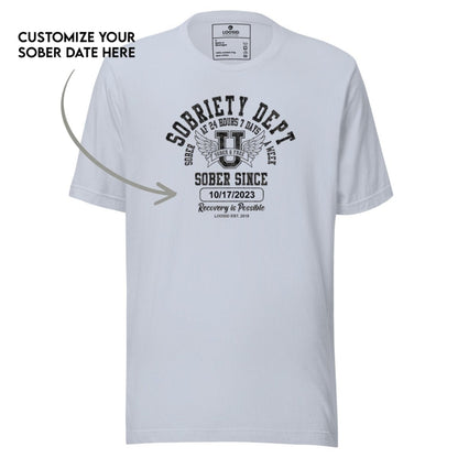 Sober T Shirt | Men's Sobriety Dept