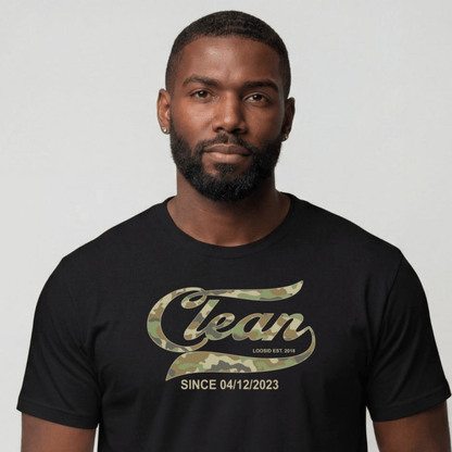 Clean T Shirt | Men's Clean Since Camo