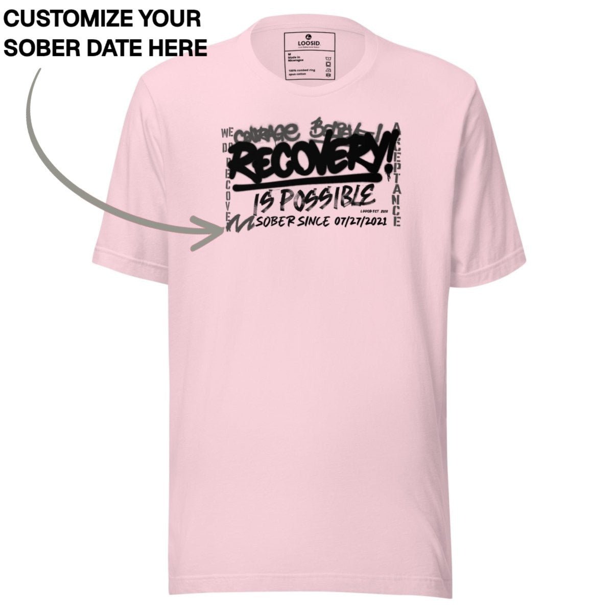 Sober T Shirt | Women's Recovery Is Possible