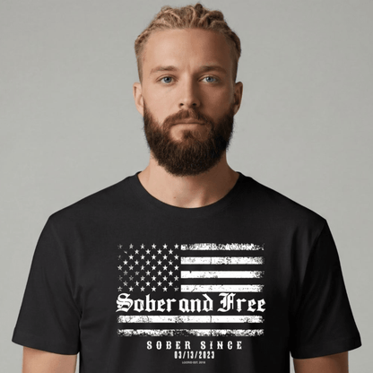 Sober T Shirt | Men's Sober and Free