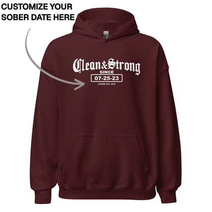 Recovery Hoodie | Women's Old School Clean & Strong