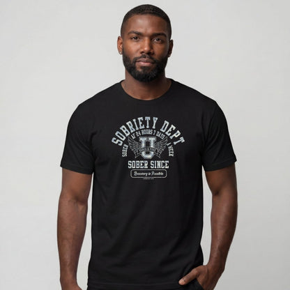 Sober T Shirt | Men's Sobriety Dept 24/7