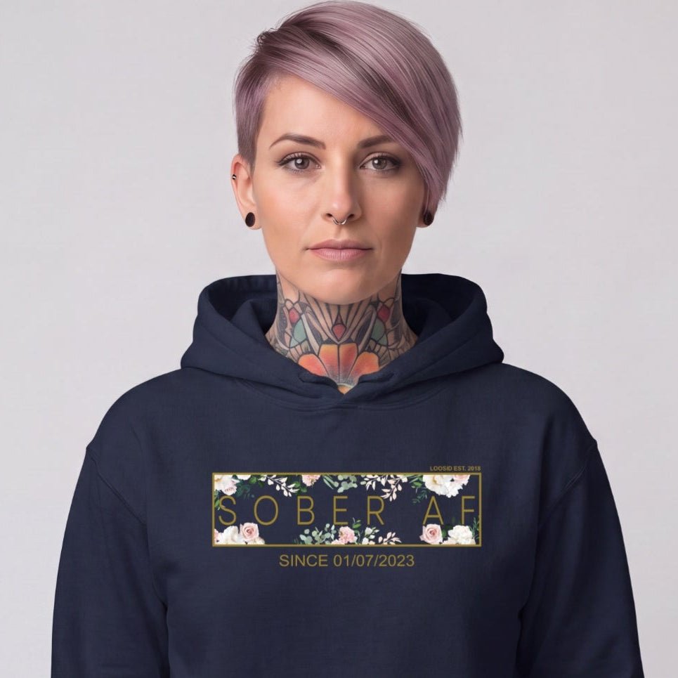 Recovery Hoodie | Women's Sober AF Flower