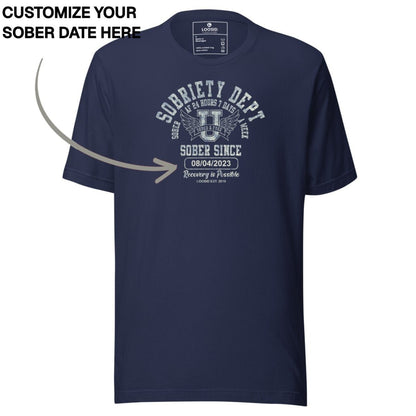 Sober T Shirt | Men's Sobriety Dept