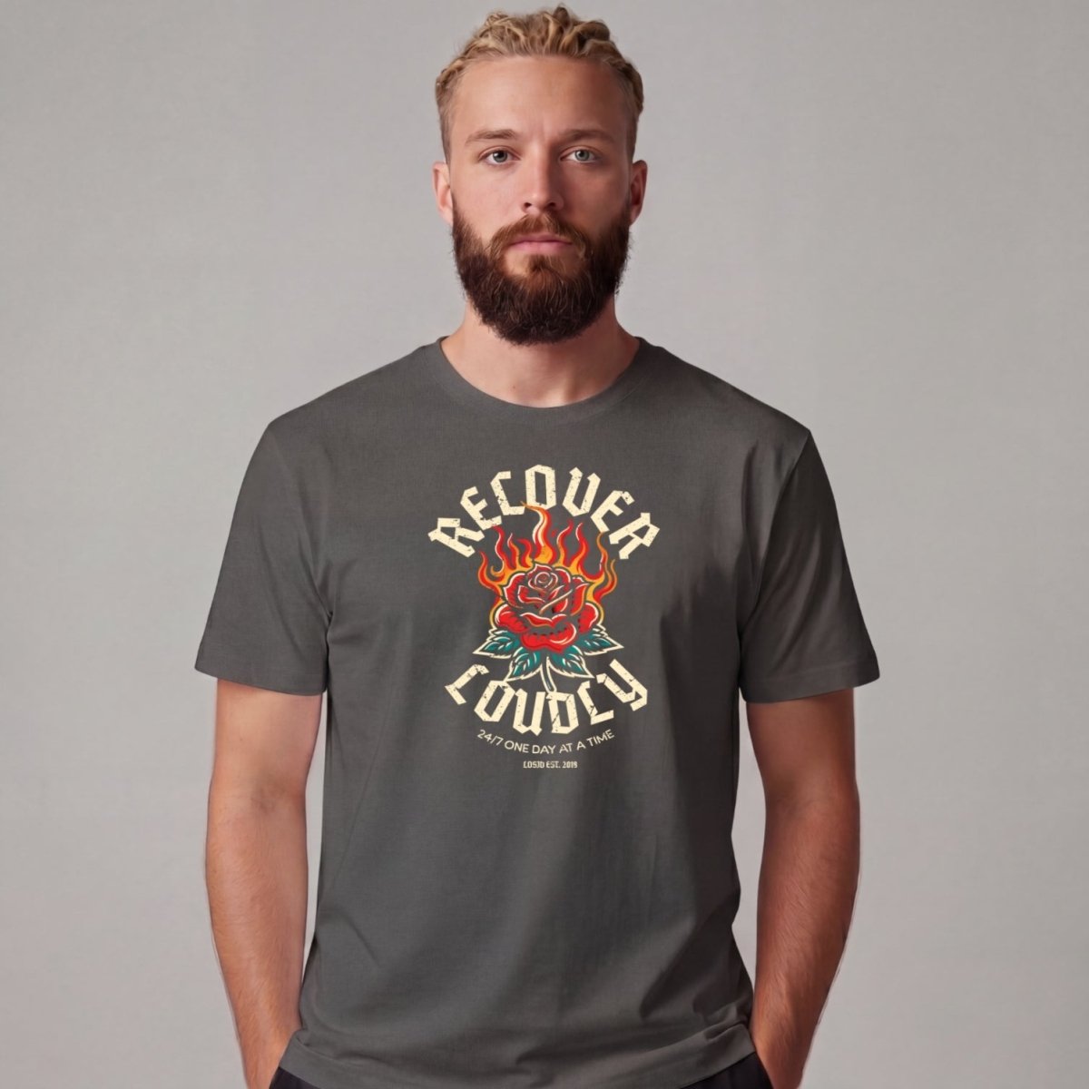 Sober T Shirt | Men's Recover Loudly