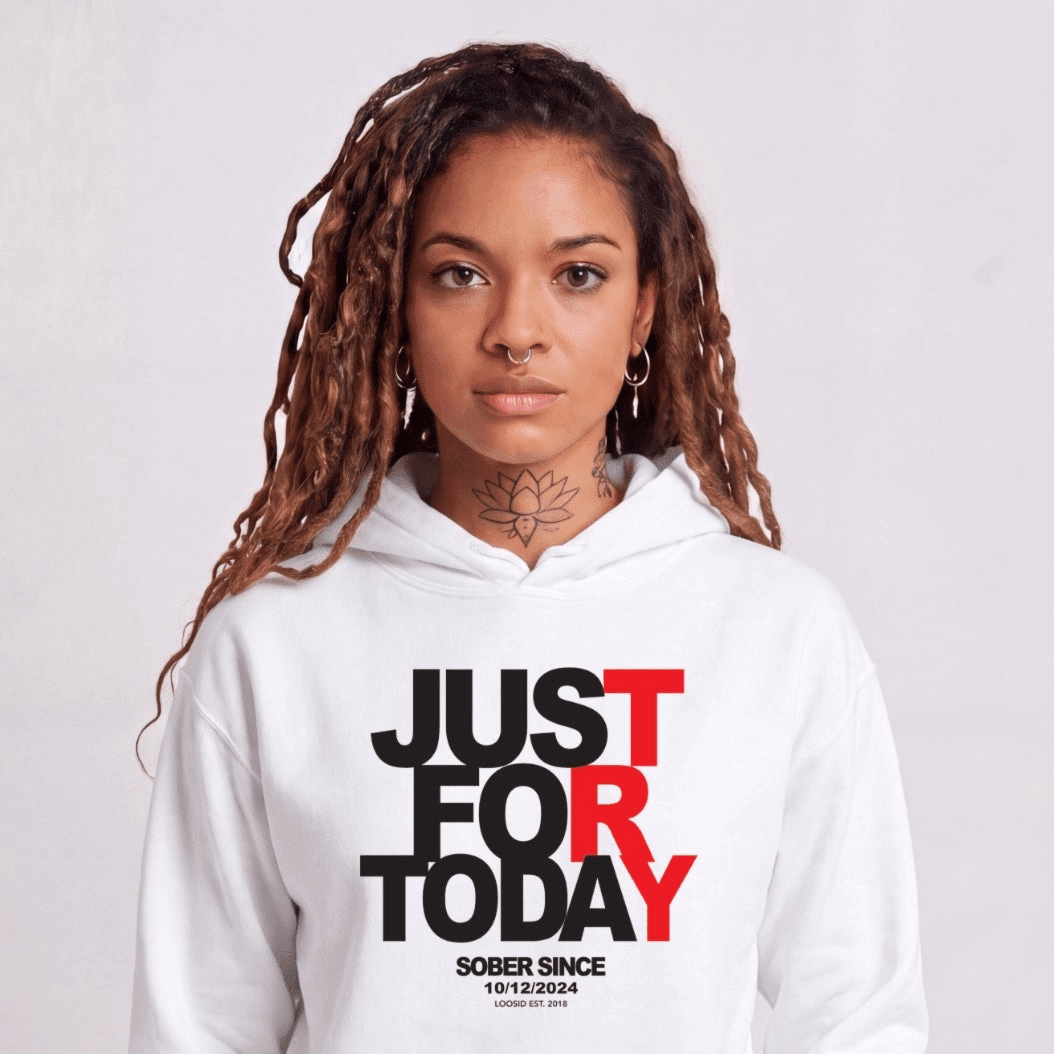 Recovery Hoodie | Unisex Just For Today