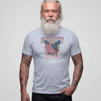 Sober T Shirt | Men's Sobriety Rocks