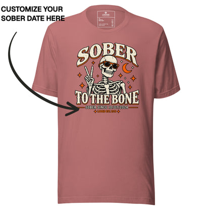 Sober T Shirt | Women's Sober to The Bone