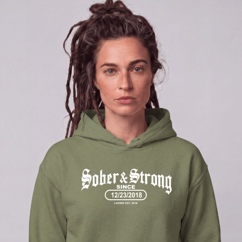 Recovery Hoodie | Unisex Sober & Strong