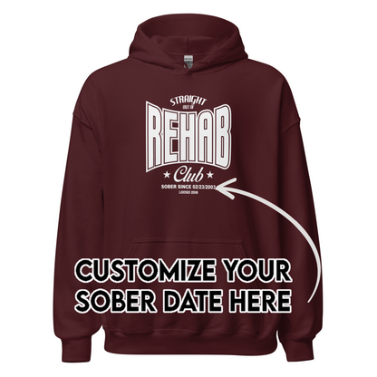 Recovery Hoodie | Men's Straight Out of Rehab Club