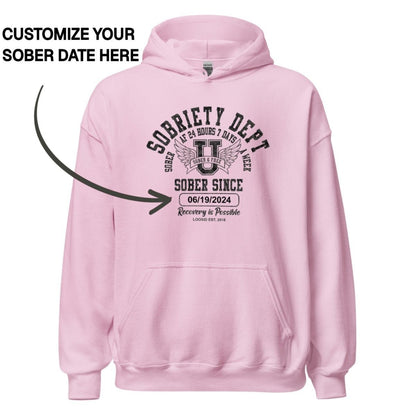 Recovery Hoodie | Women's Sobriety Dept 24/7