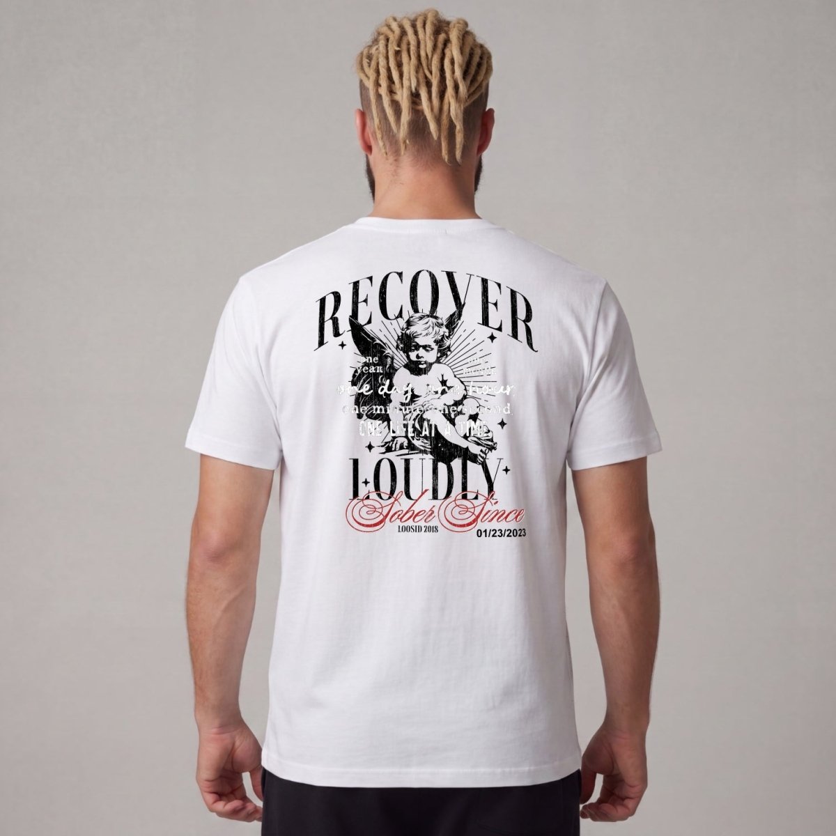 Recovery T Shirt | Men's Recover Loudly Limited-Edition