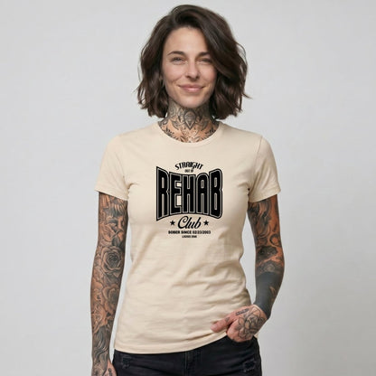 Sober T Shirt | Women's Straight Outta Rehab