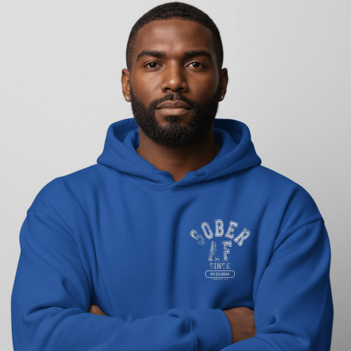 quality sober apparel lifestyle recovery hoodie