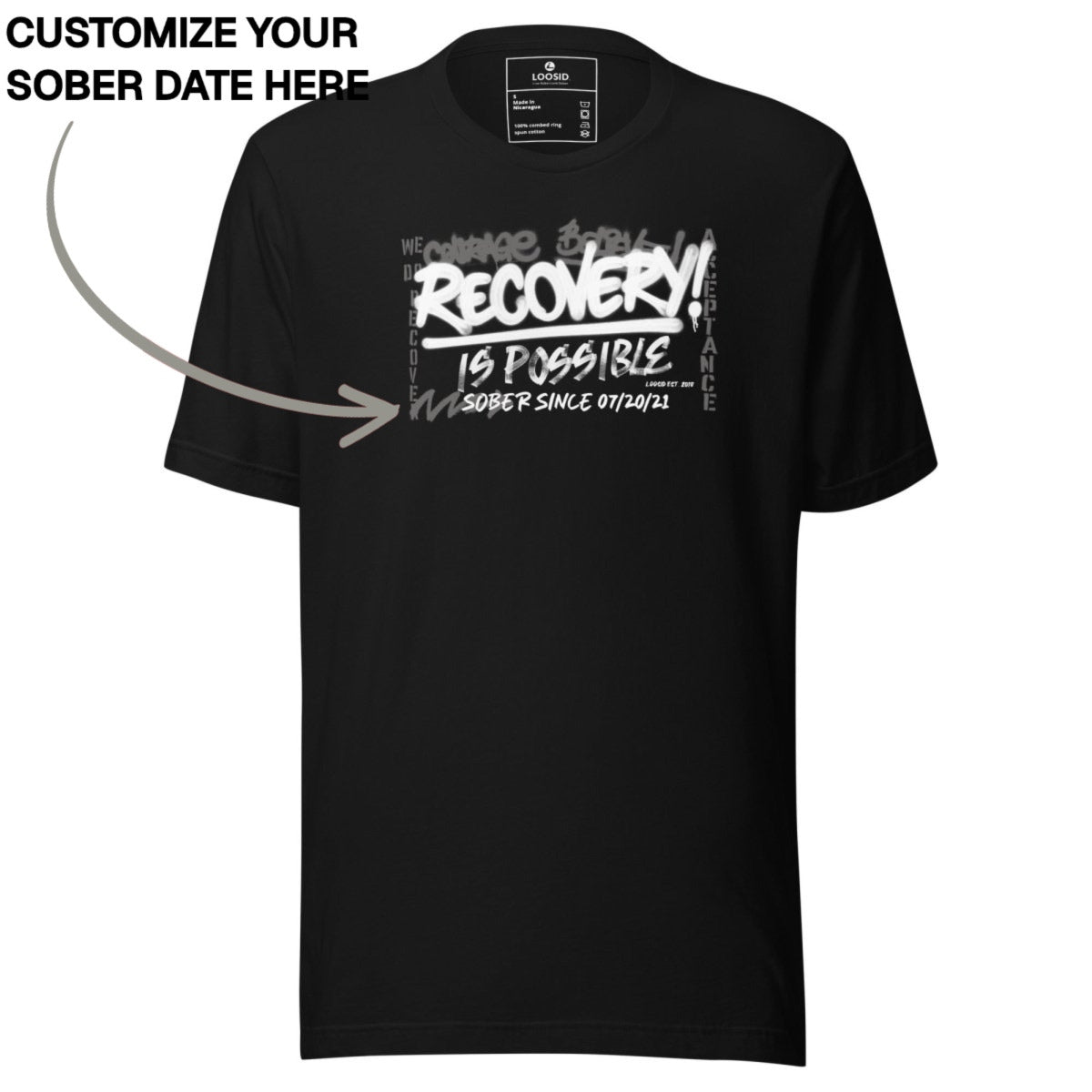 Sober T Shirt | Women's Recovery Is Possible
