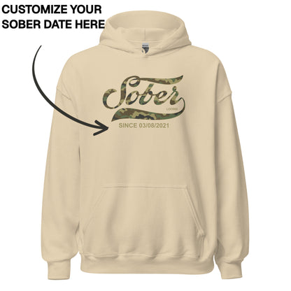Recovery Hoodie | Men's Sober Since Camo