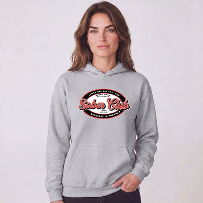 Recovery Hoodie | Women's Sober Club Badge