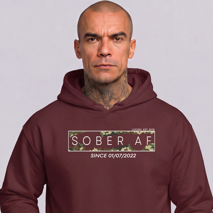 Recovery Hoodie | Men's Sober AF Camo