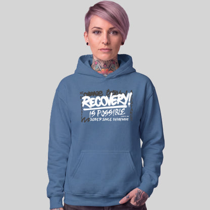 Recovery Hoodie | Women's Personalized Recovery Is Possible Hoodie