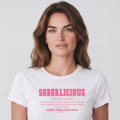 Sober T Shirt | Women's Soberlicious Definition