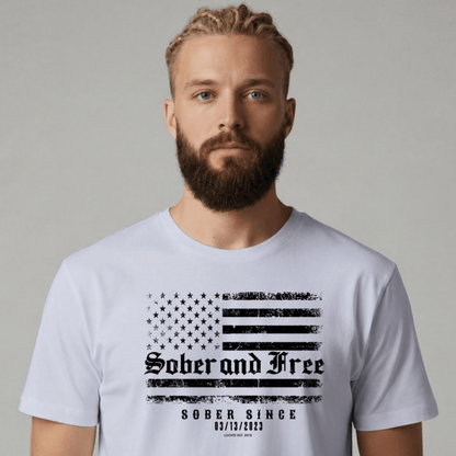Sober T Shirt | Men's Sober and Free