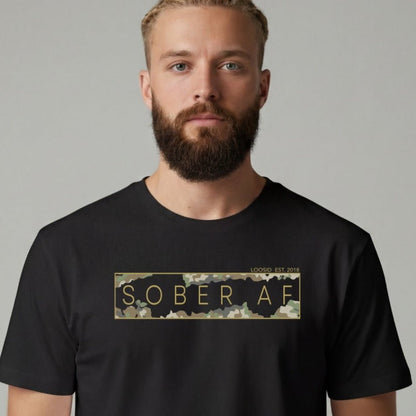 Sober T Shirt | Men's Sober AF Camo