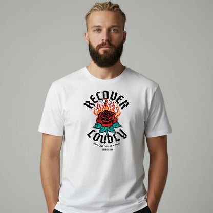 Sober T Shirt | Men's Recover Loudly