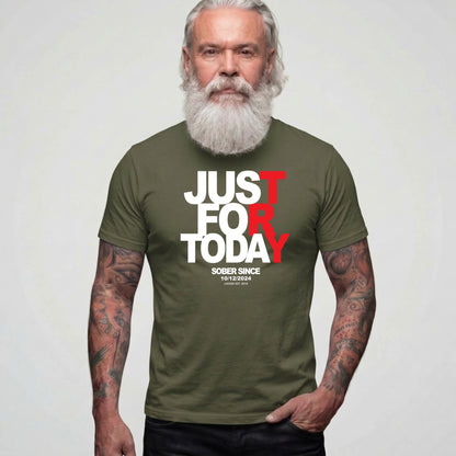 Sober T Shirt | Men's Just For Today