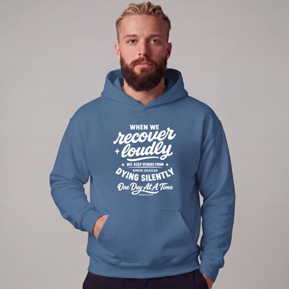 Recovery Hoodie | Men's When We Recover Loudly