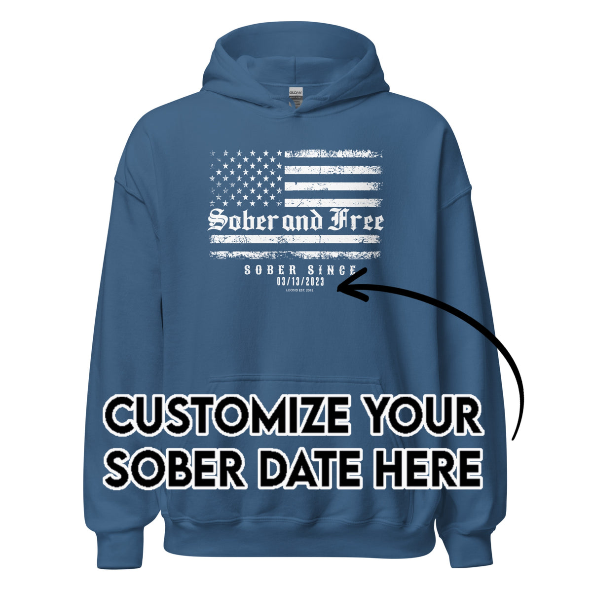 Recovery Hoodie | Women's Sober and Free