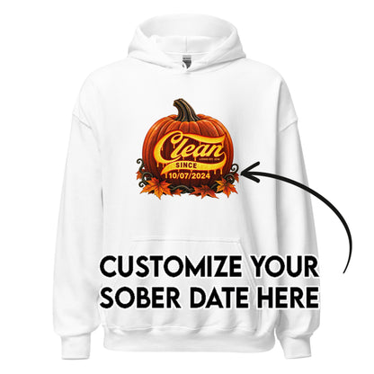 Recovery Hoodie | Women's Clean Since Pumpkin