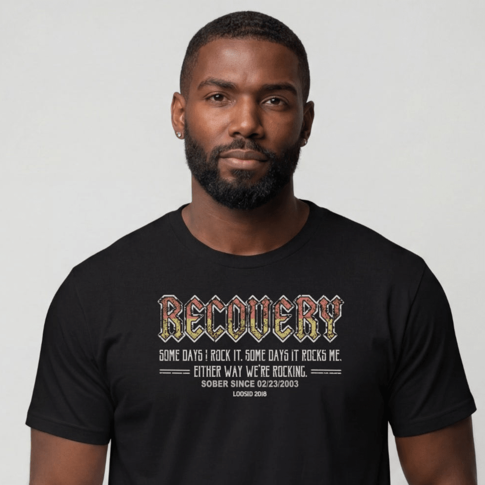 Sober T-Shirt | Men's Recovery Rock