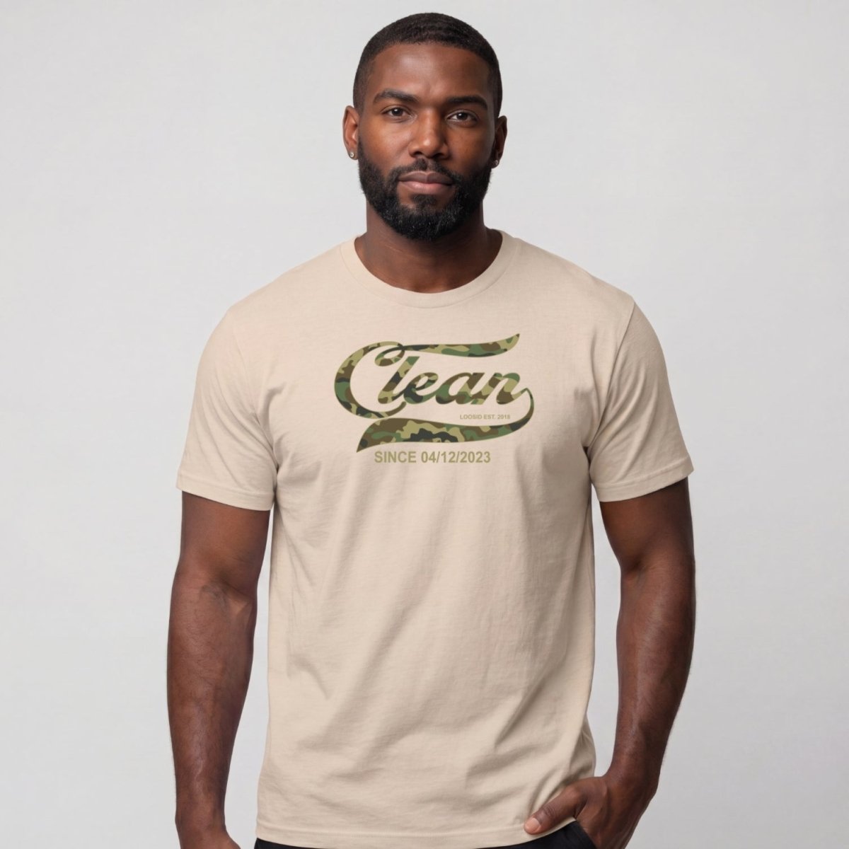Clean T Shirt | Men's Clean Since Camo