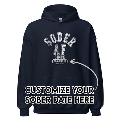 Recovery Hoodie | Women's Sober AF Collegiate