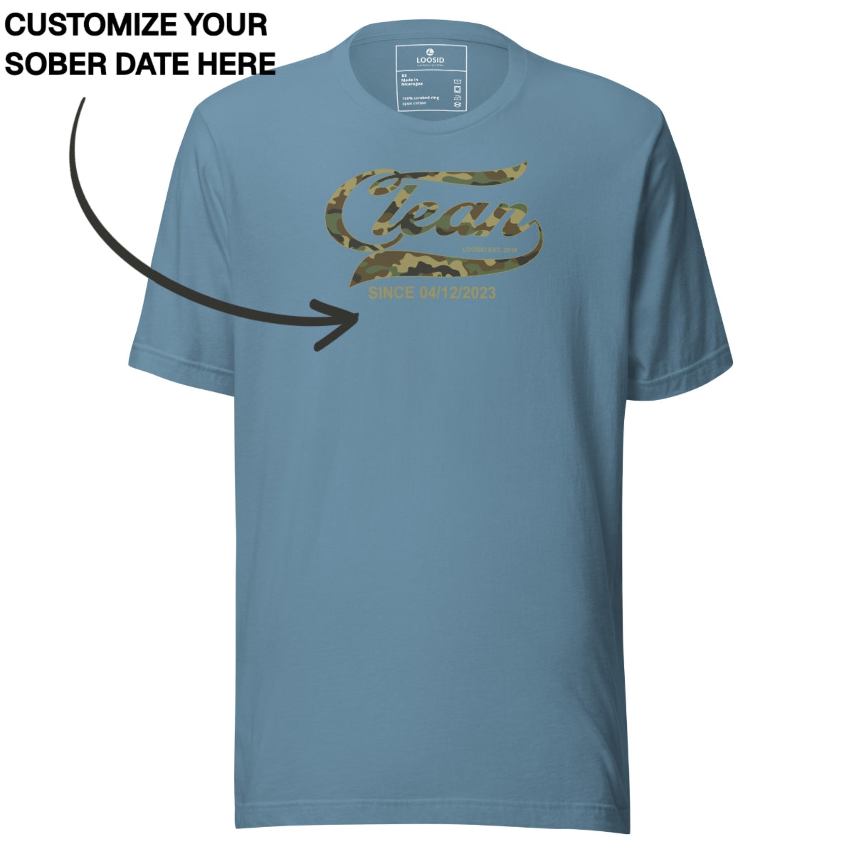 Clean T Shirt | Men's Clean Since Camo