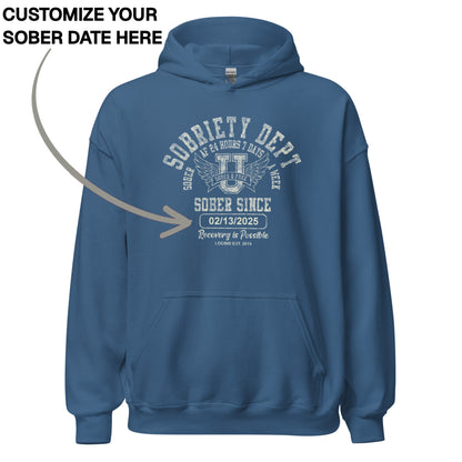 Recovery Hoodie | Women's Sobriety Dept 24/7