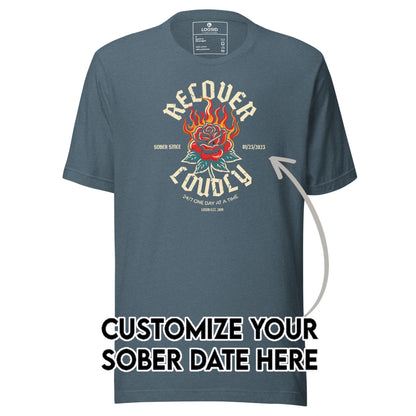 Sober T Shirt | Women's Recover Loudly