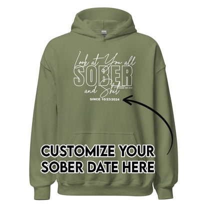 Recovery Hoodie | Men's Look at You Sober and Sh*t