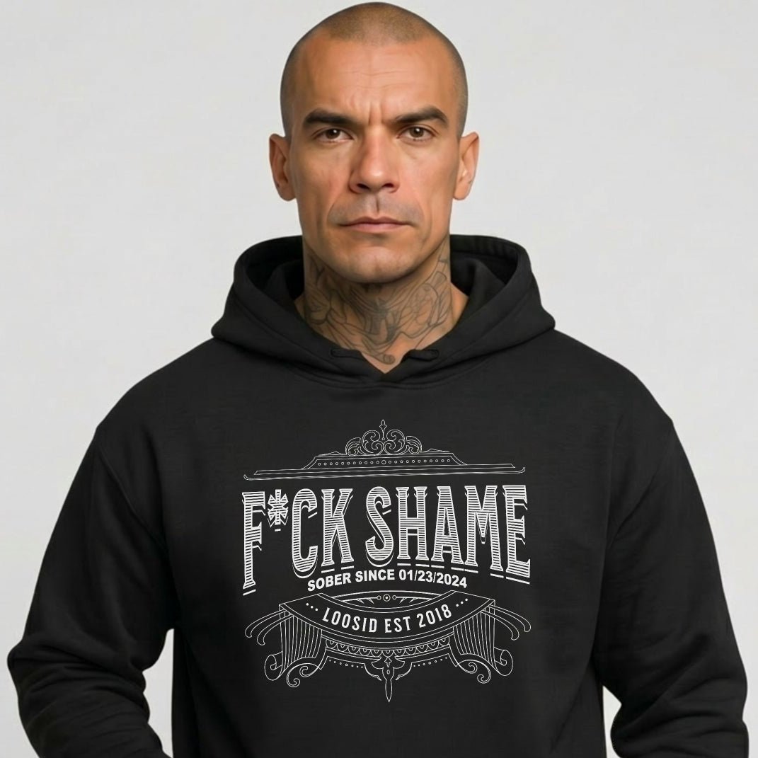 F*ck Shame Personalized Men's Hoodie